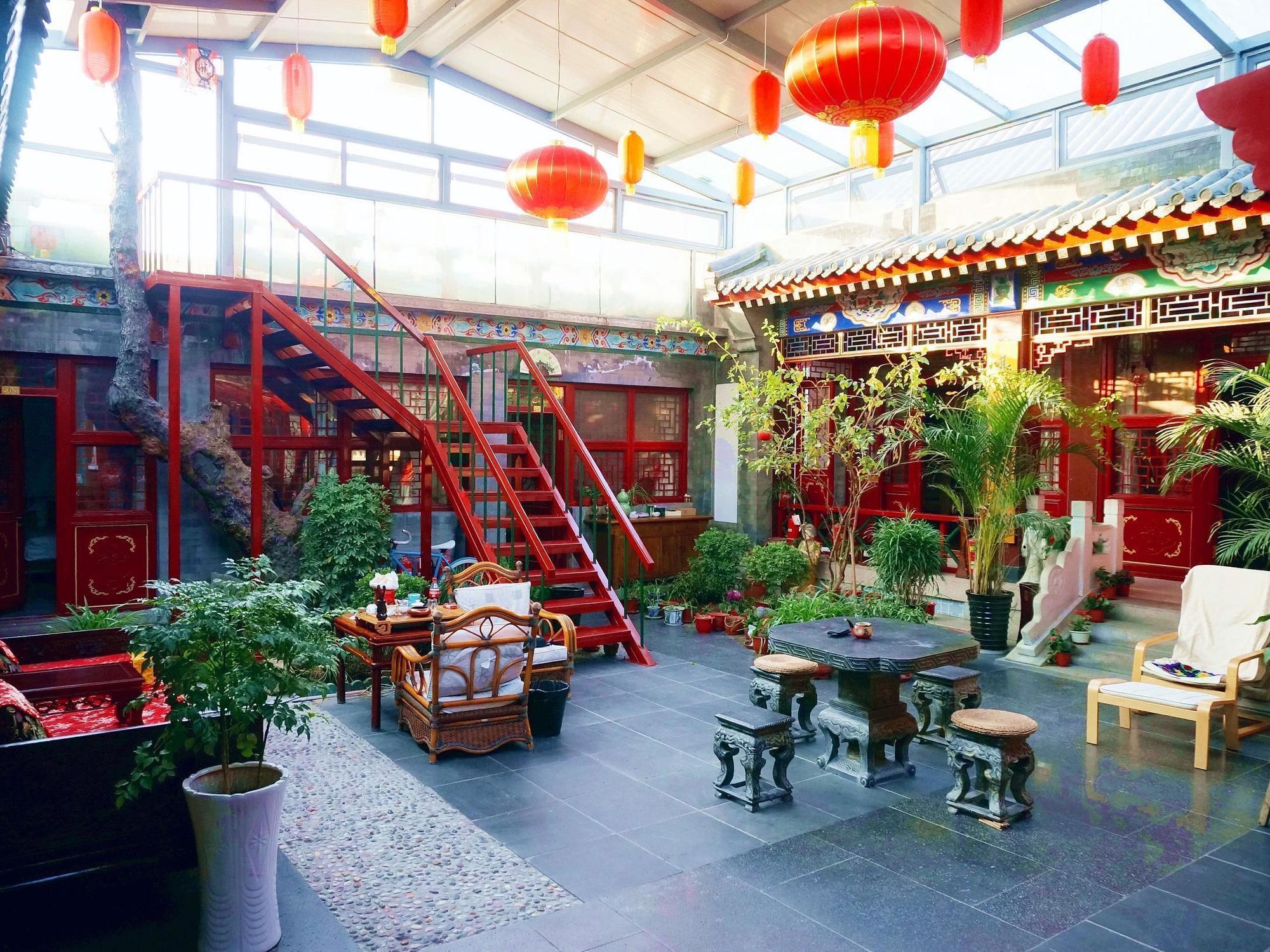 Templeside Deluxe Hutong Hotel Пекин Екстериор снимка