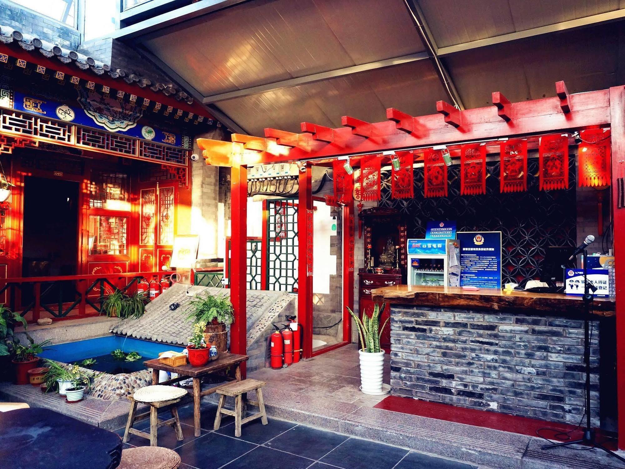 Templeside Deluxe Hutong Hotel Пекин Екстериор снимка